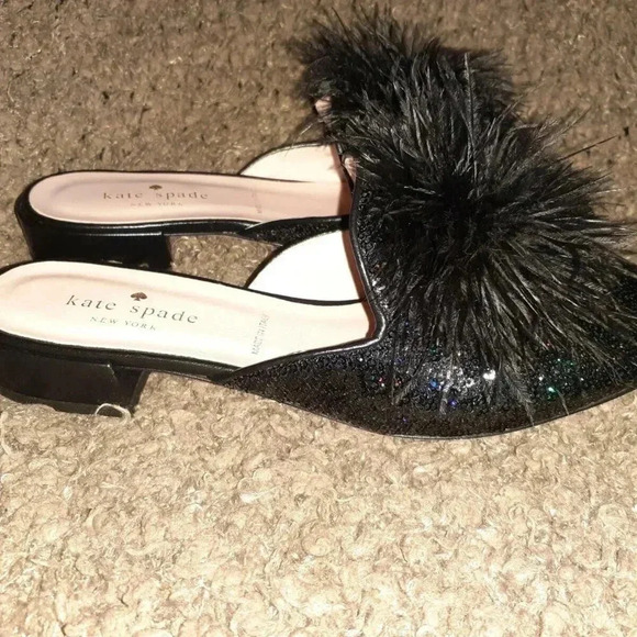 KATE SPADE NEW YORK-Gala Mule/Slide-Black-Size 6.5-NWOB - Picture 4 of 7